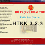 Phần mềm khai báo thuế HTKK 3.2.2