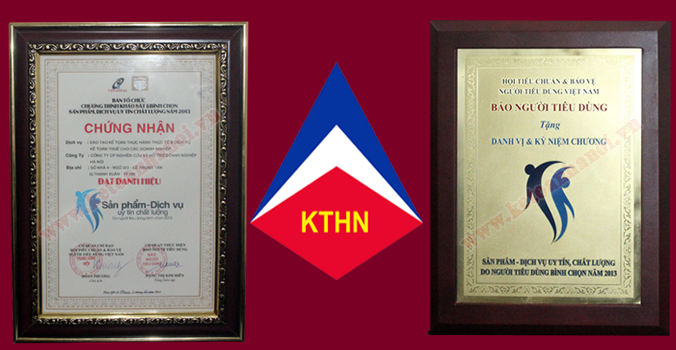 thuogn hieu top11 Kế toán Hà Nội nhận giải thưởng sản phẩm dịch vụ uy tín chất lượng 2013