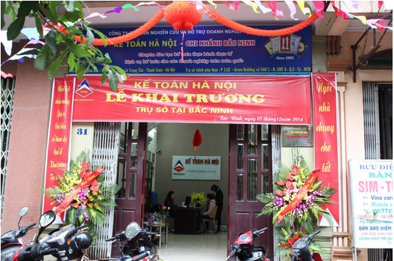 11 Trung tâm kế toán hà nội mở trụ sở tại Bắc Ninh