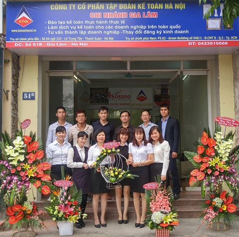 kthn CN Gia Lam 1 Tập đoàn Kế toán Hà Nội khai trương chi nhánh Gia Lâm