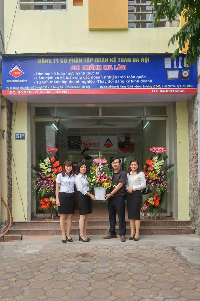 kthn CN Gia Lam 6 Tập đoàn Kế toán Hà Nội khai trương chi nhánh Gia Lâm