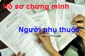 ho so nguoi phu thuoc1 Thủ tục đăng ký người phụ thuộc giảm trừ gia cảnh 2018
